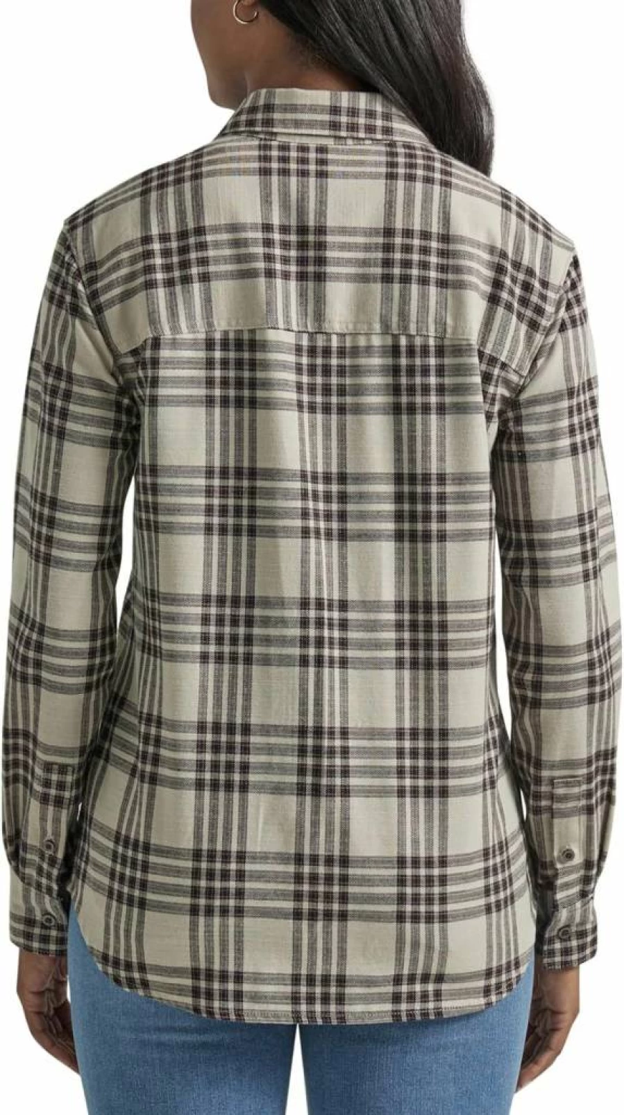 Lee Women's Classic Long Sleeve Button-Down Shirt - Timeless Casual & Office Wear