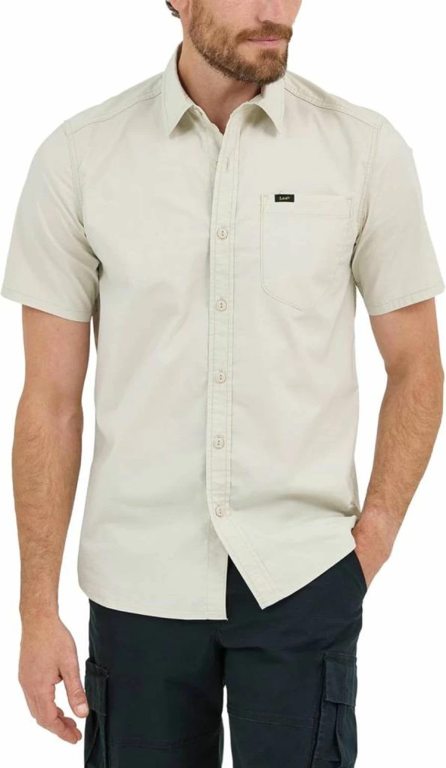 Lee Men's Performance Short Sleeve Shirt - Moisture Wicking Active Tee for Workouts & Outdoor Activities
