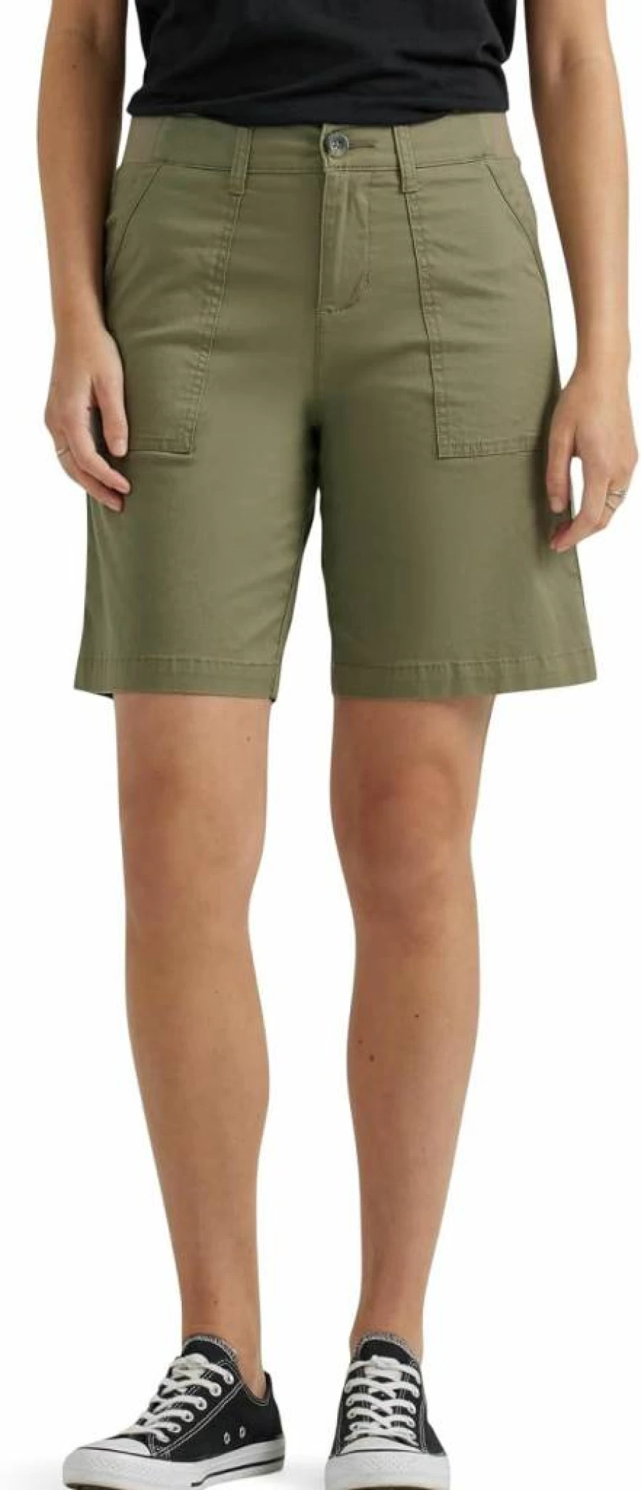 Lee Women's Flex-To-Go Bermuda Shorts - Ultra Lux Comfort & Utility