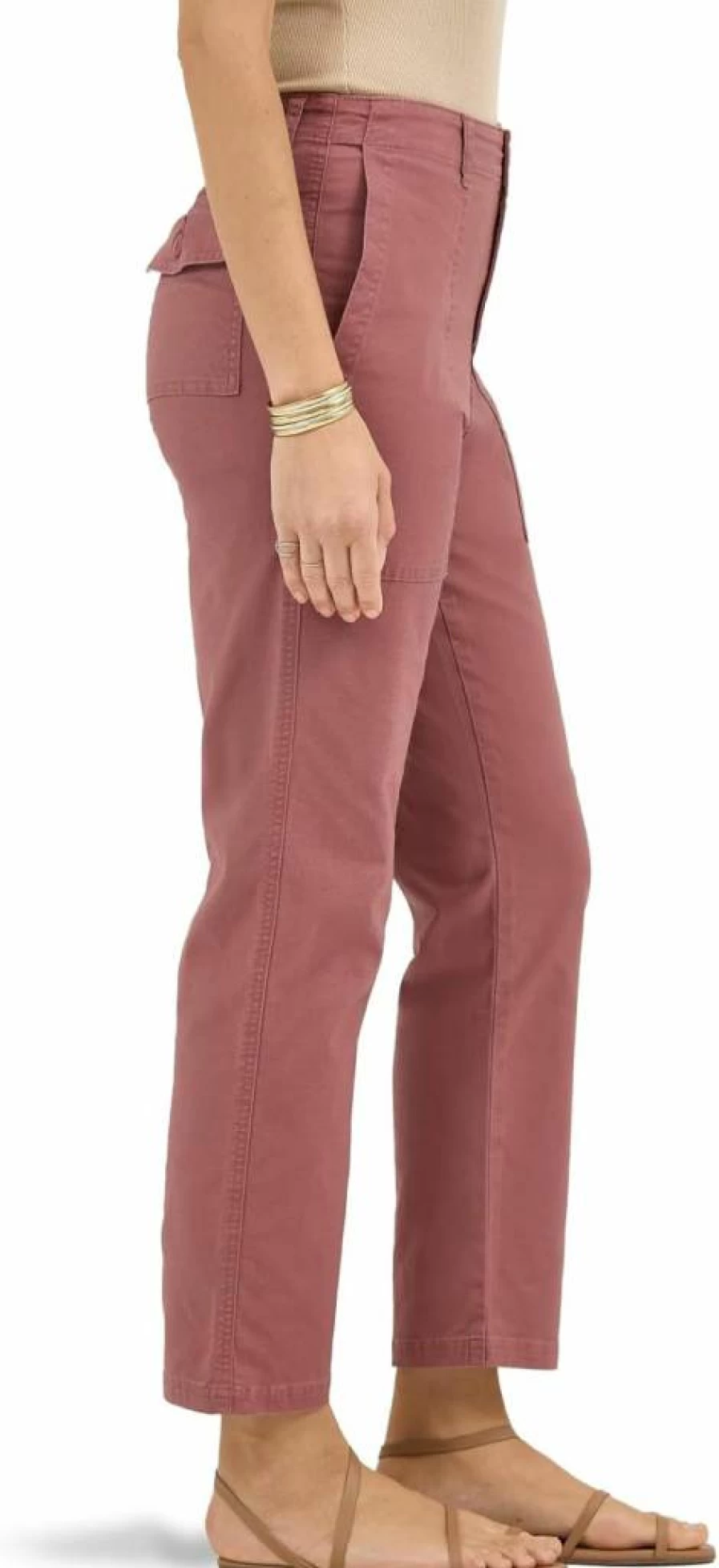 Lee Women's Utility Crop Pants - 26" Inseam, Comfort Fit, Stylish & Durable