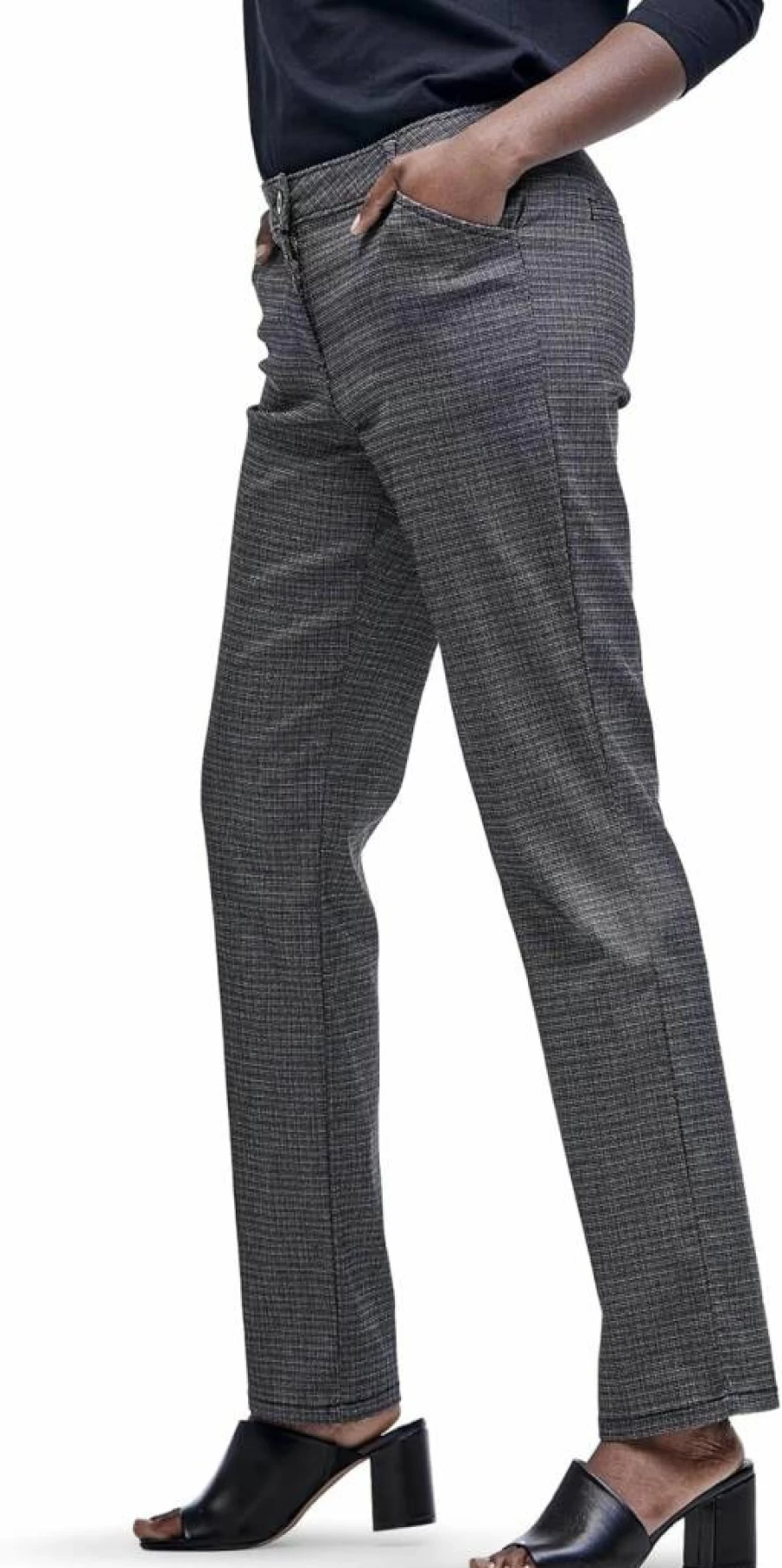 Lee Women's Comfort Fit Straight Leg Jeans - Everyday Relaxed Trousers for Women