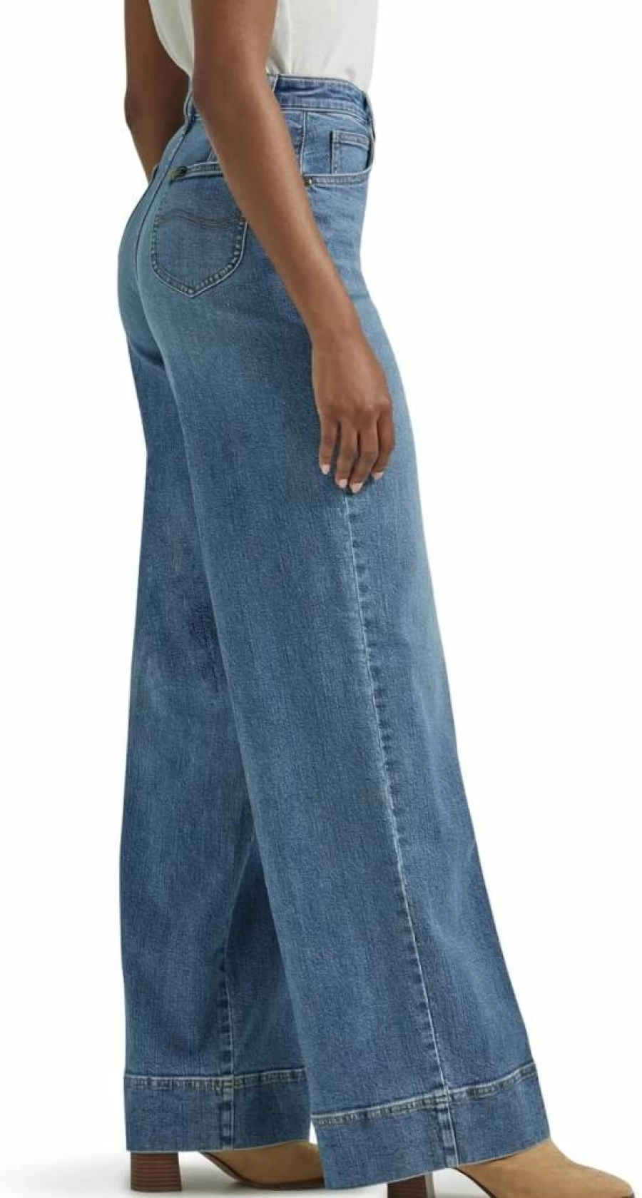 Lee Women's High Rise Bootcut Jeans - Legendary Fit Stretch Denim Pants