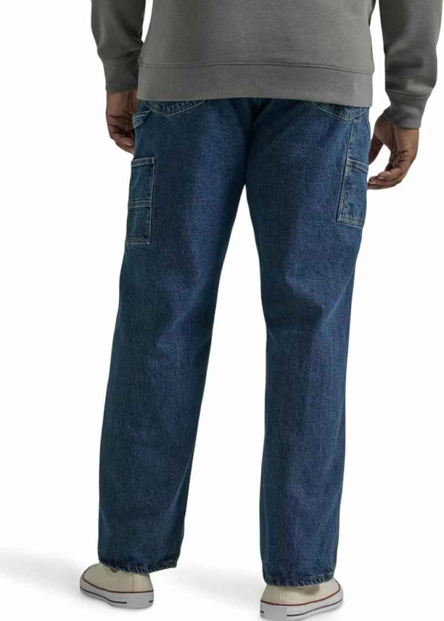 Lee Men's Big & Tall Carpenter Jeans - Durable Workwear for Tough Jobs