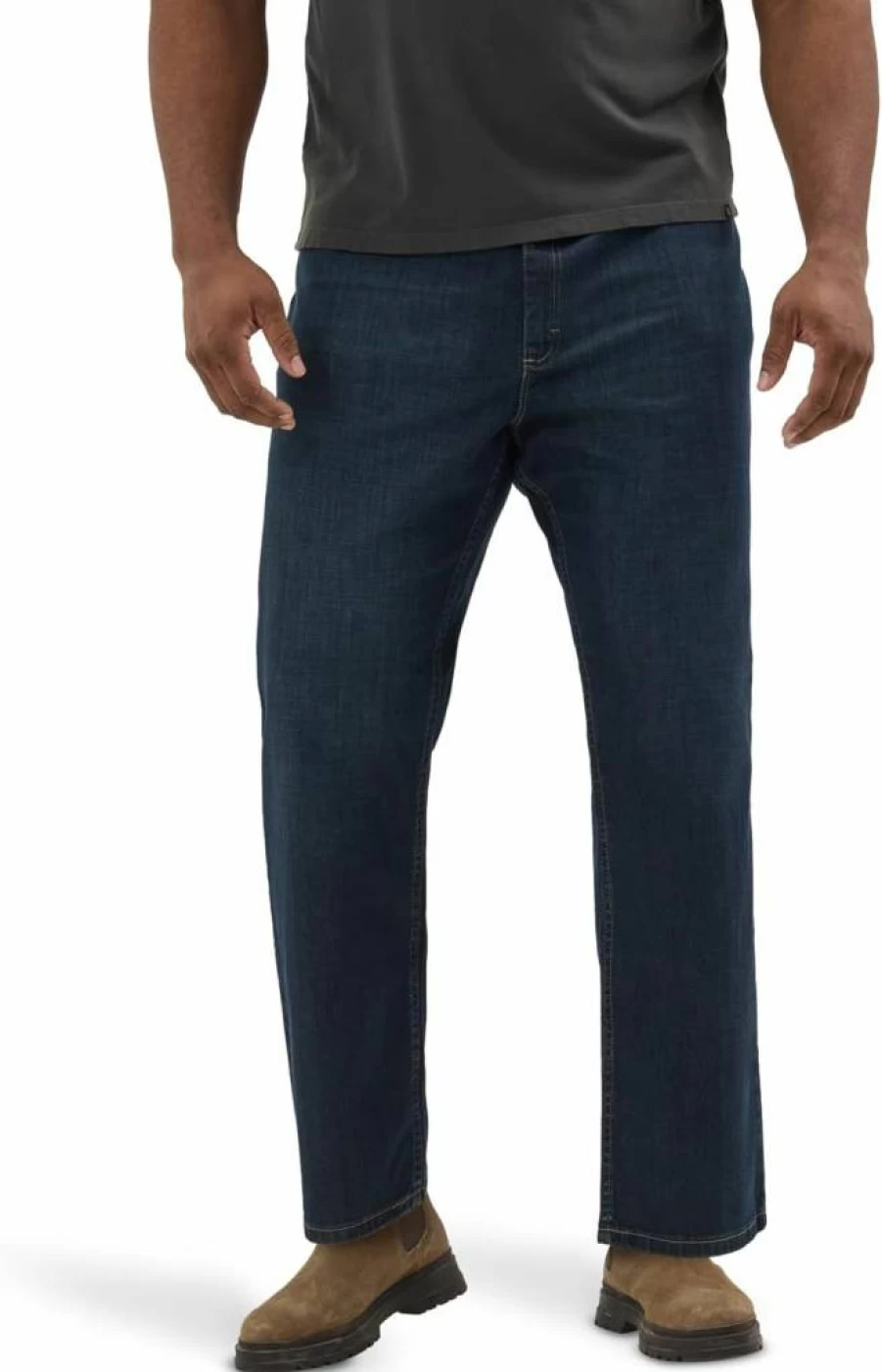 Lee Men's Big & Tall Relaxed Straight Fit Jeans – Legendary Comfort & Durability