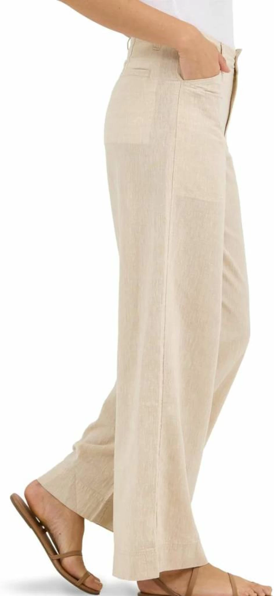 Lee Women's Legendary Drapey Trousers - Comfortable Stretch Pants for Casual & Office Wear