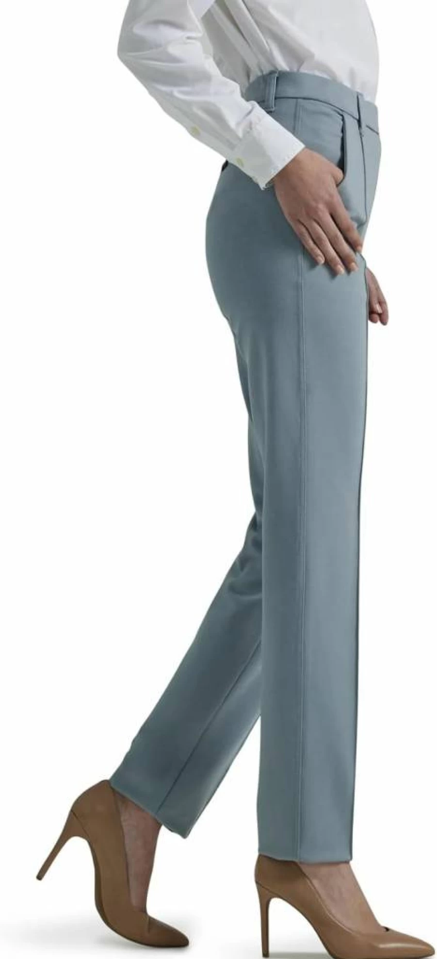 Lee Women's Ultra Lux Comfort Straight Leg Pants - Any Wear Stretch Denim