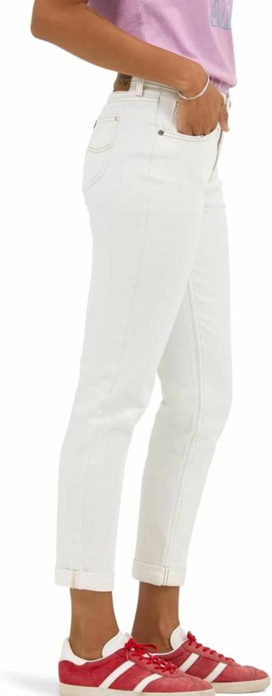Lee Women's Vintage '90s High Waisted Tapered Jeans - Classic Retro Fit Taper Jean