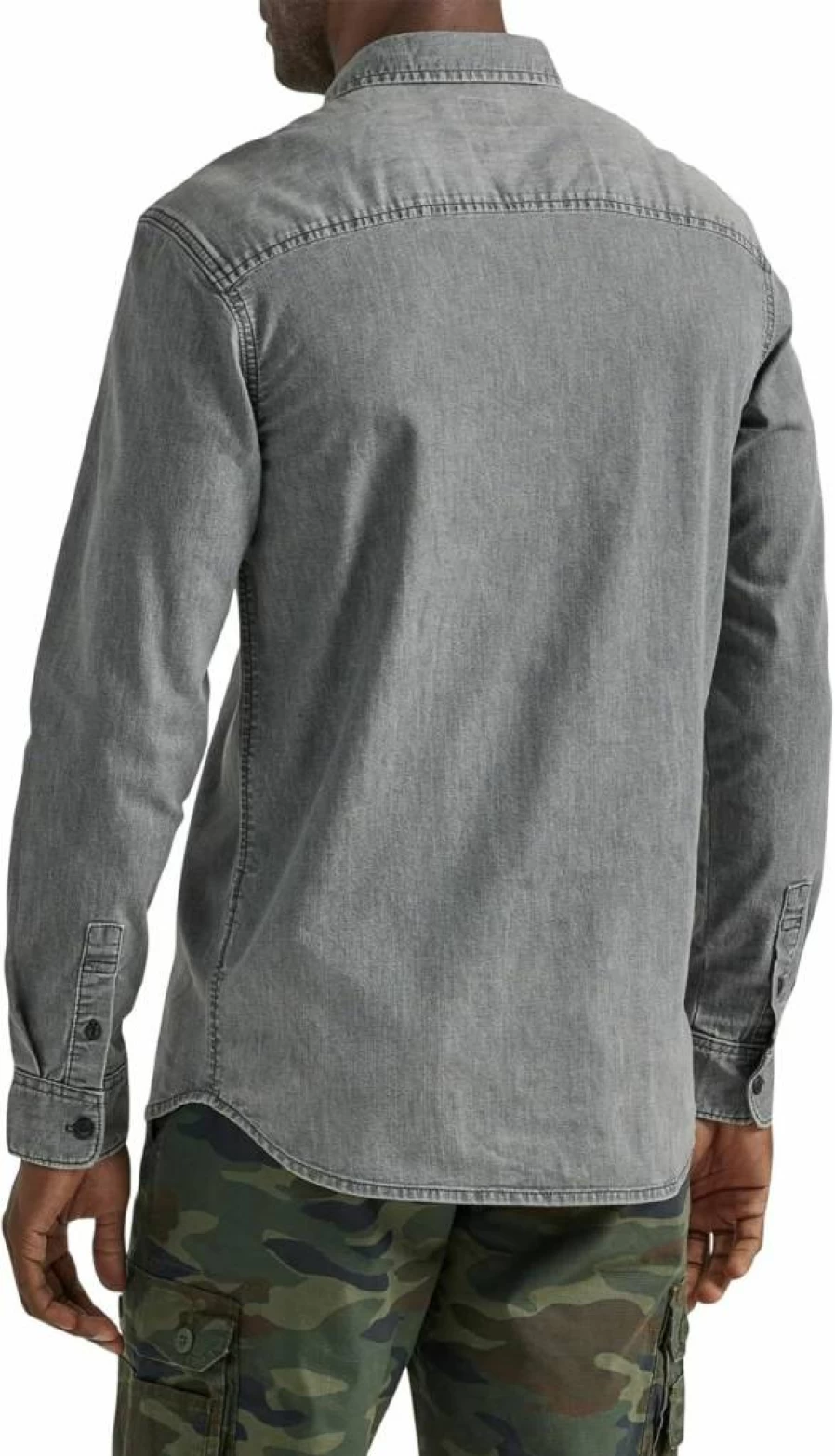 Lee Men's Classic Fit Long Sleeve Casual Shirt - Comfortable All-Purpose Top