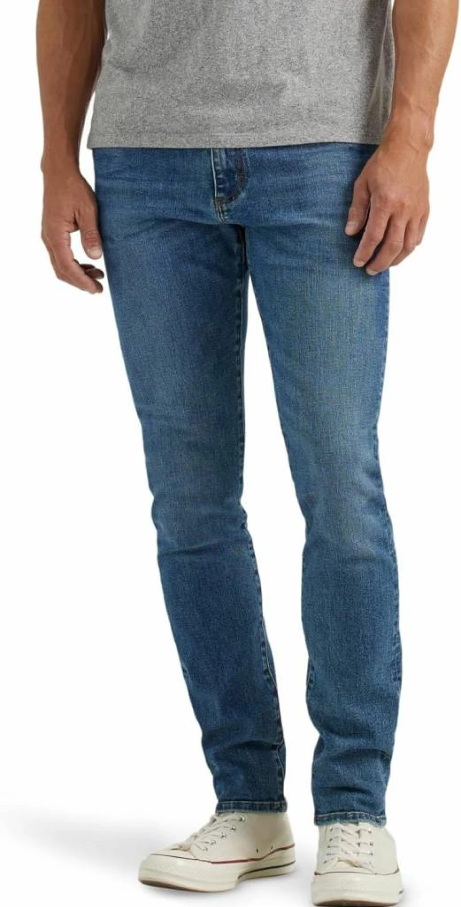 Lee Men's Extreme Motion Flexible Skinny Jeans for Active Comfort