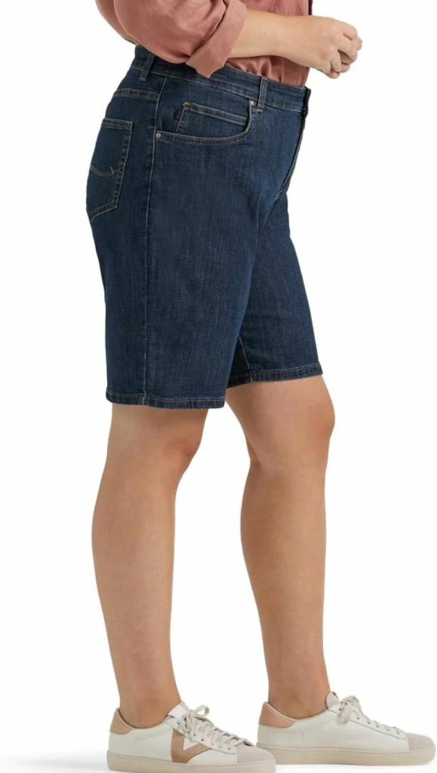 Lee Women's Plus Size Bermuda Shorts - Relaxed Fit Comfort & Style