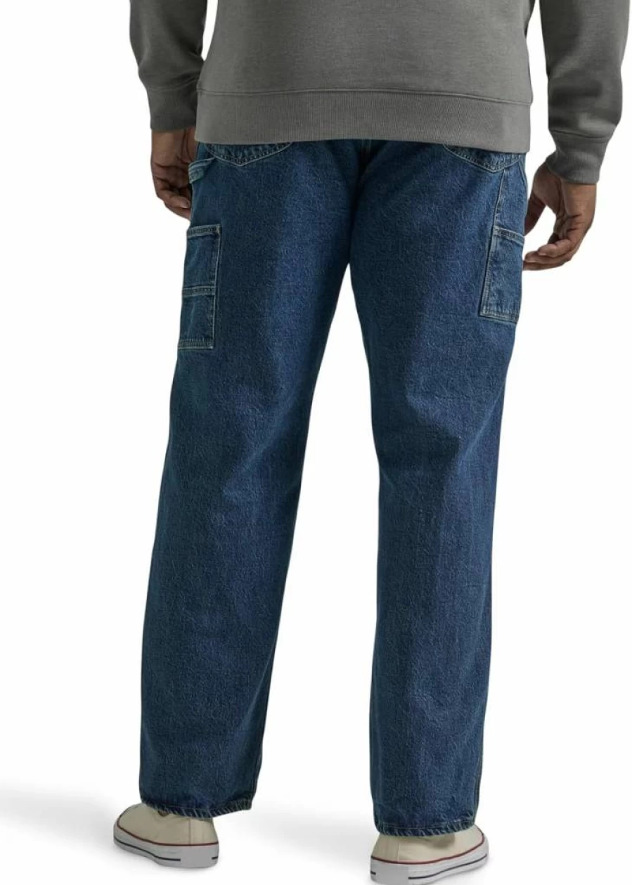 Lee Men's Big & Tall Carpenter Jeans - Durable Workwear for Tough Jobs
