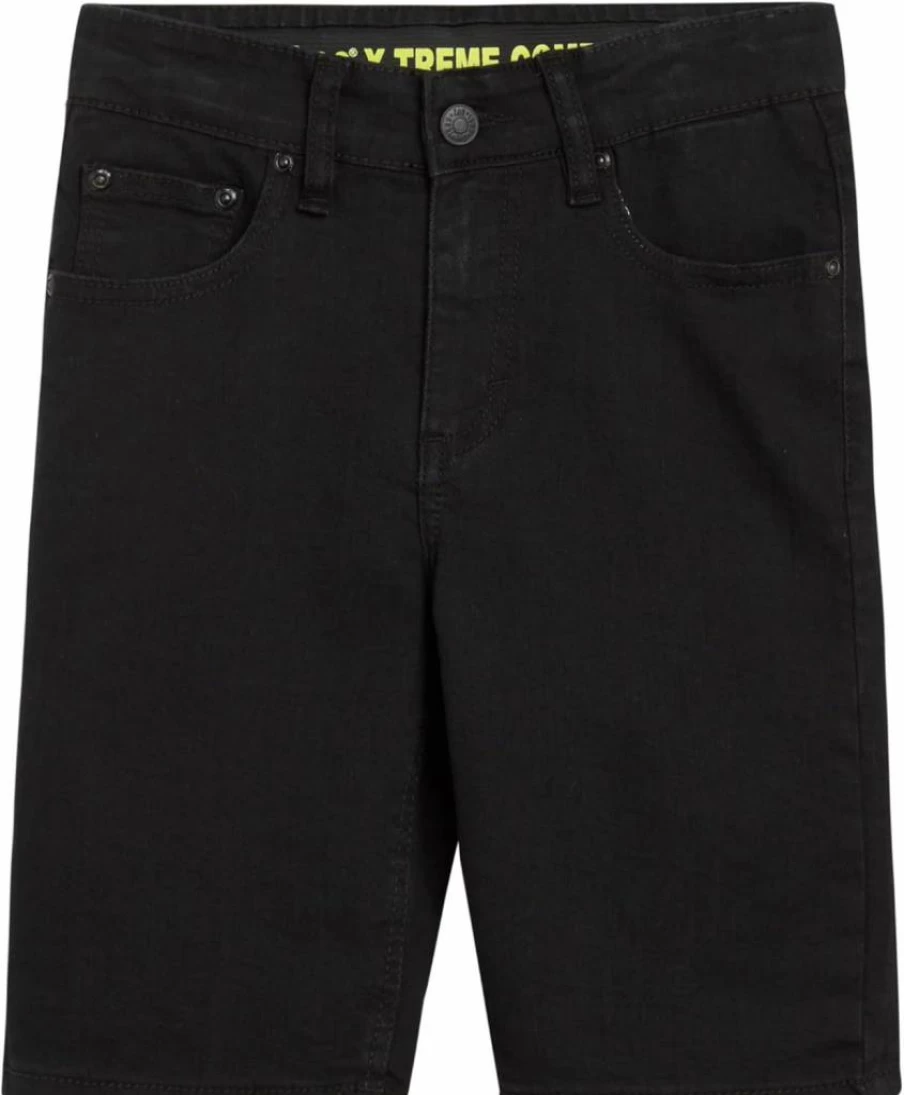 Lee Boys' Stretch Denim Shorts - Comfortable Jean Shorts for Kids & Teens (Sizes 8-18, Husky Fit)