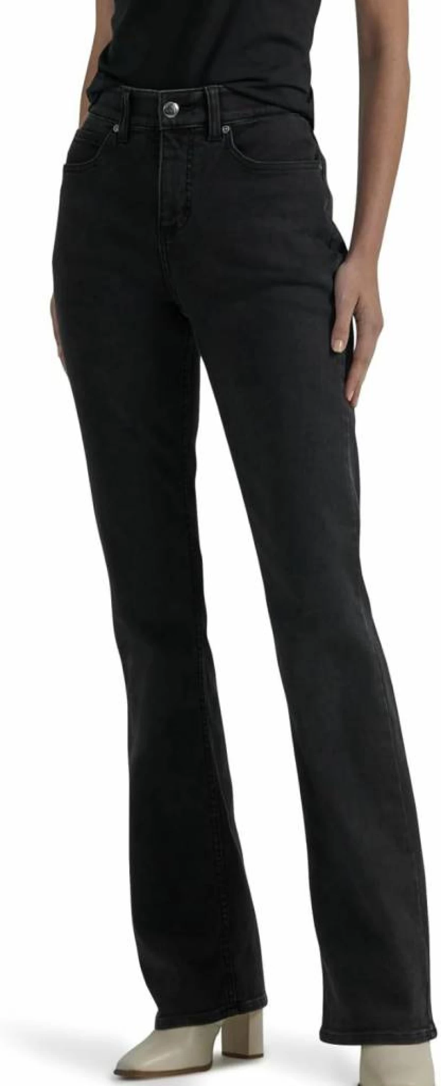 Lee Women's Petite Bootcut Jeans with Flex Motion Comfort - Ultra Lux Stretch Denim