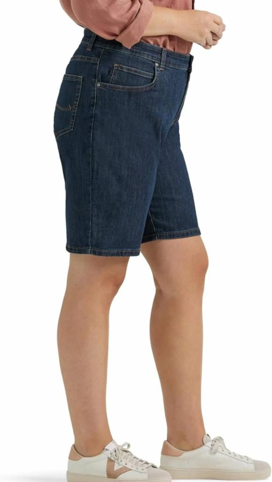 Lee Women's Plus Size Bermuda Shorts - Relaxed Fit Comfort & Style