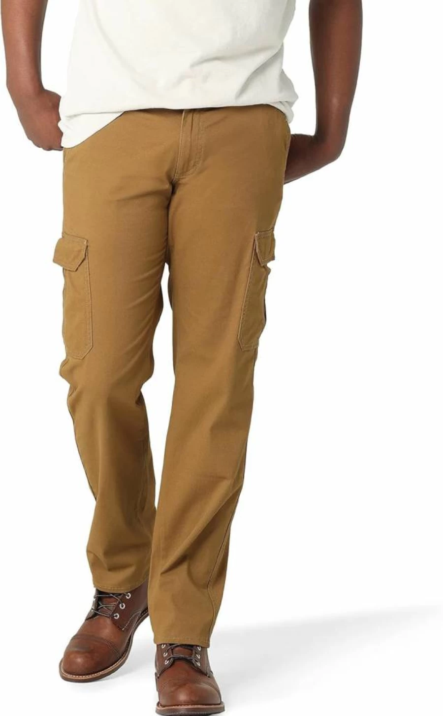 Lee Men's Extreme Motion Flexible Twill Cargo Pants - Comfortable & Durable Outdoor Workwear