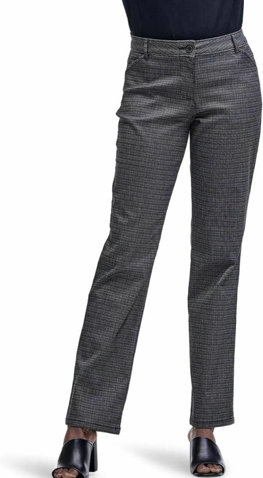 Lee Women's Comfort Stretch Straight Leg Jeans - Relaxed Fit All-Day Wear