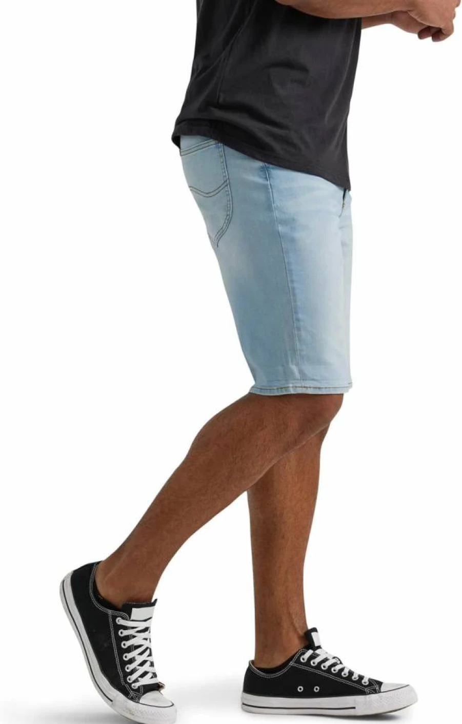 Lee Men's Extreme Motion Stretch Denim Shorts - Comfort Fit Five-Pocket Casual Shorts for Men