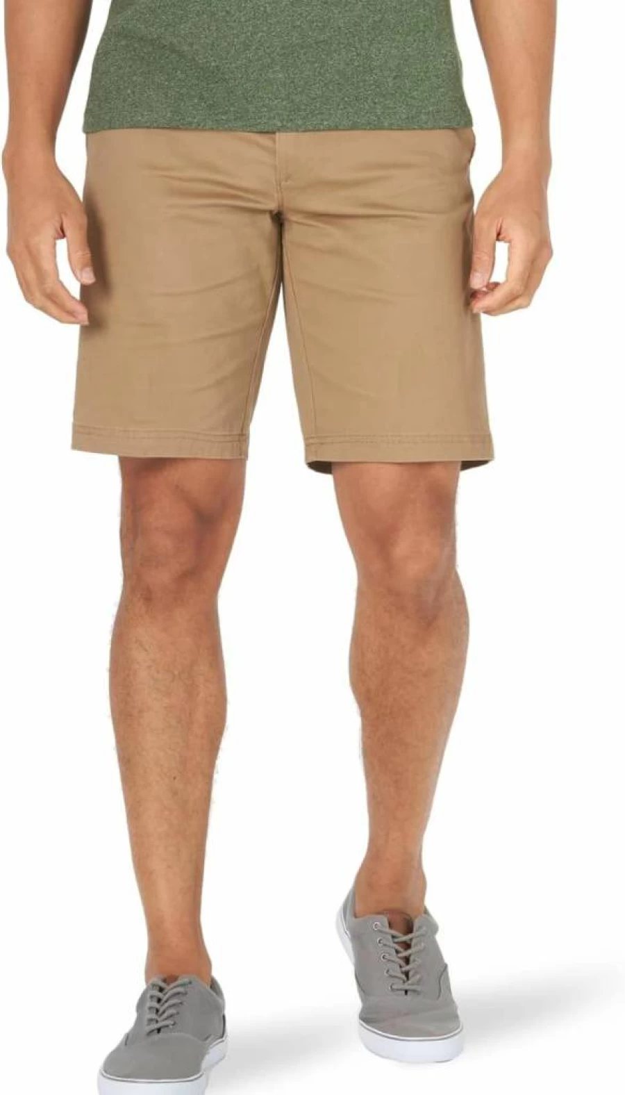 Lee Men's Extreme Motion Flat Front Stretch Comfort Shorts for Active Wear