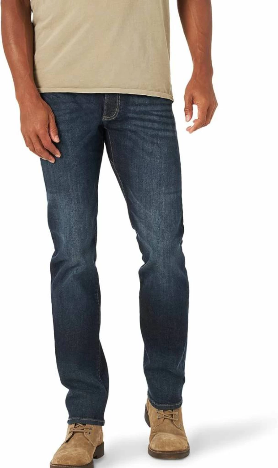 Lee Men's Extreme Motion Slim Straight Fit Stretch Denim Jeans for Comfort & Flexibility