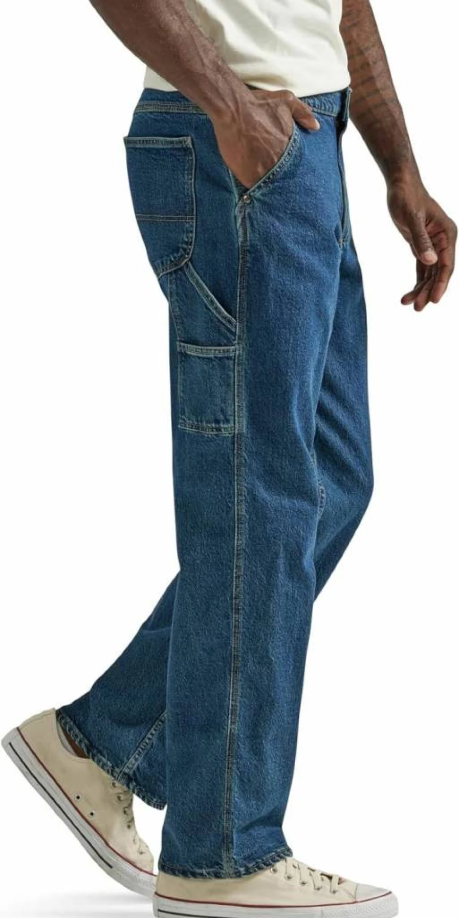 Lee Men's Carpenter Jeans - Durable Workwear & Classic Fit for Comfort