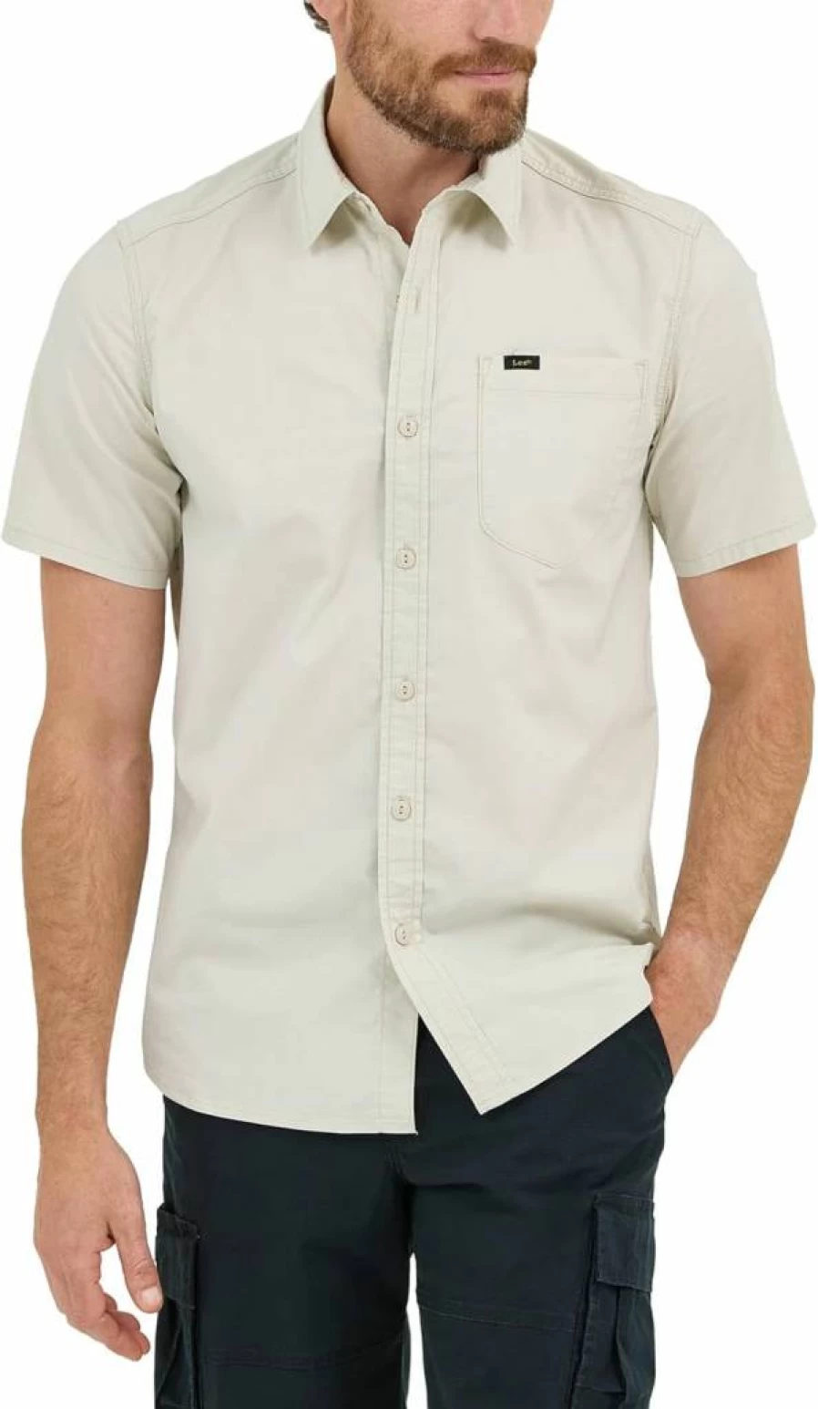Lee Men's Performance Short Sleeve Shirt - Extreme Motion Comfort & Breathability