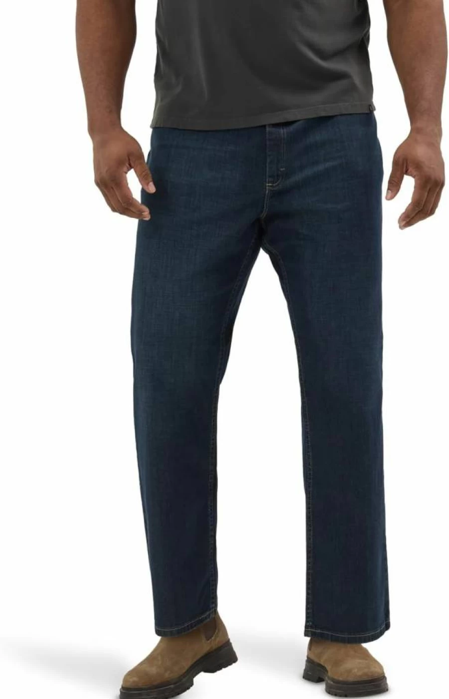 Lee Men's Big & Tall Relaxed Straight Fit Jeans - Legendary Comfort Denim Pants