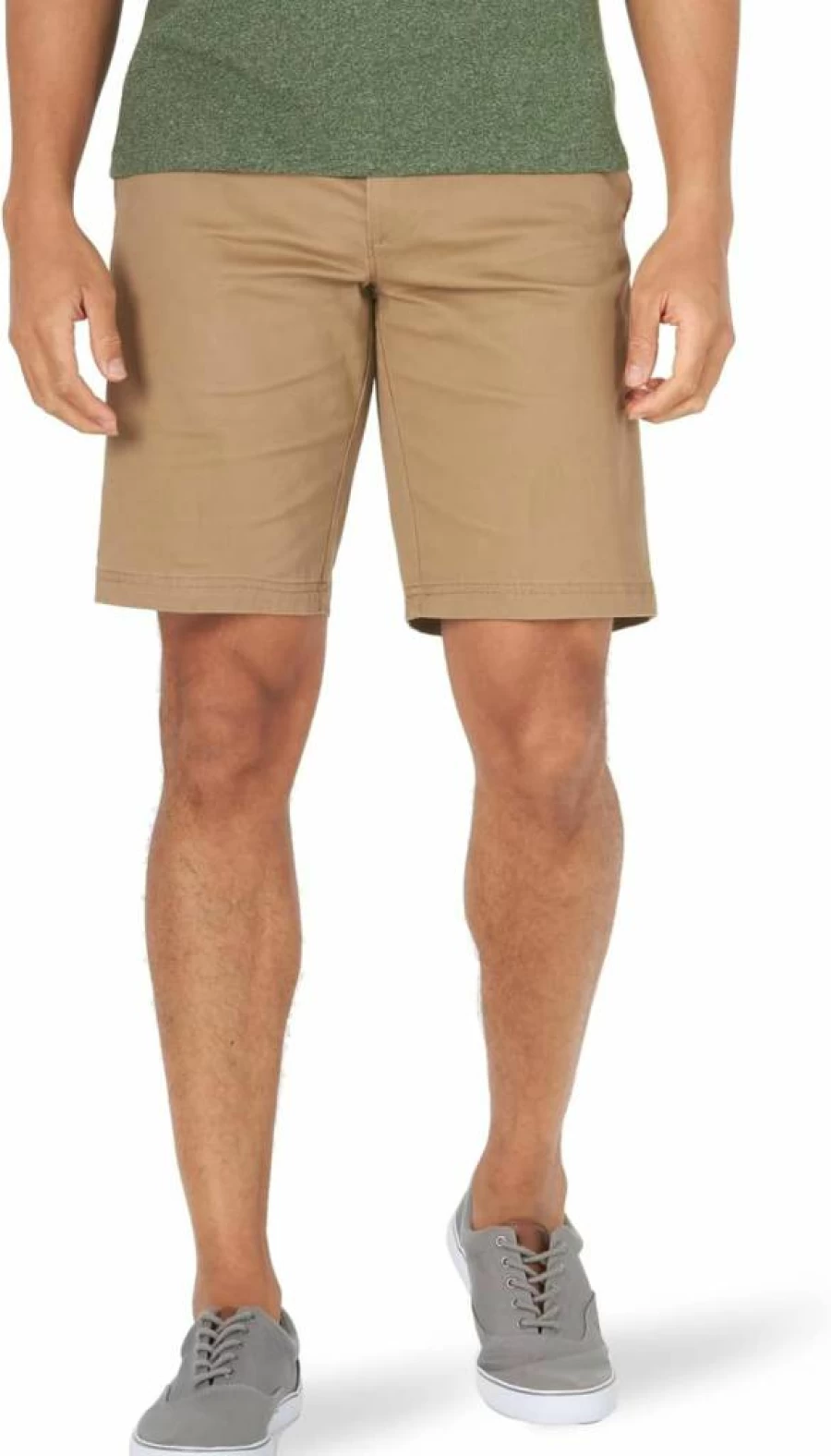 Lee Men's Extreme Motion Flat Front Stretch Comfort Shorts for Active Wear