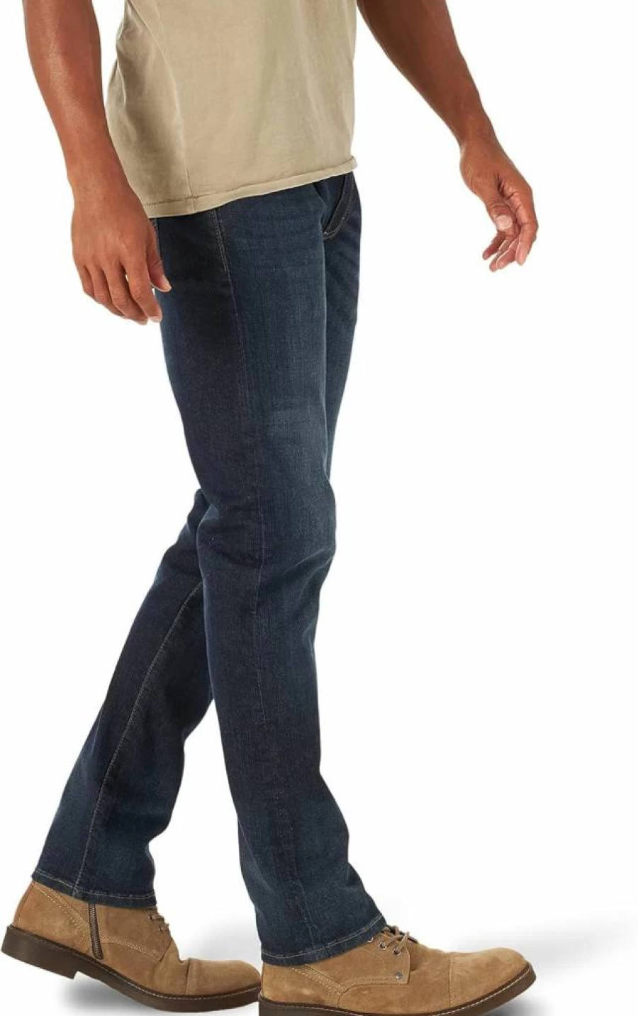 Lee Men's Extreme Motion Slim Straight Fit Stretch Denim Jeans for Comfort & Flexibility