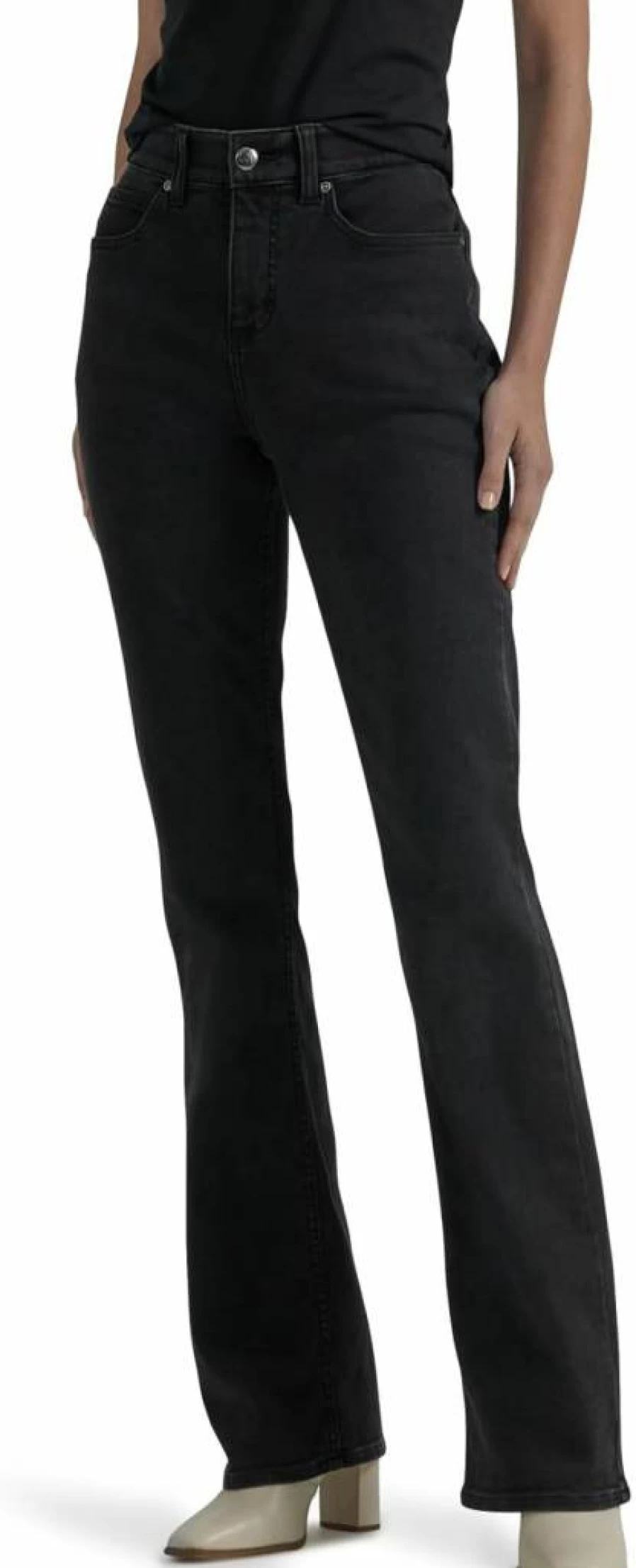 Lee Women's Petite Bootcut Jeans with Flex Motion Comfort - Ultra Lux Stretch Denim