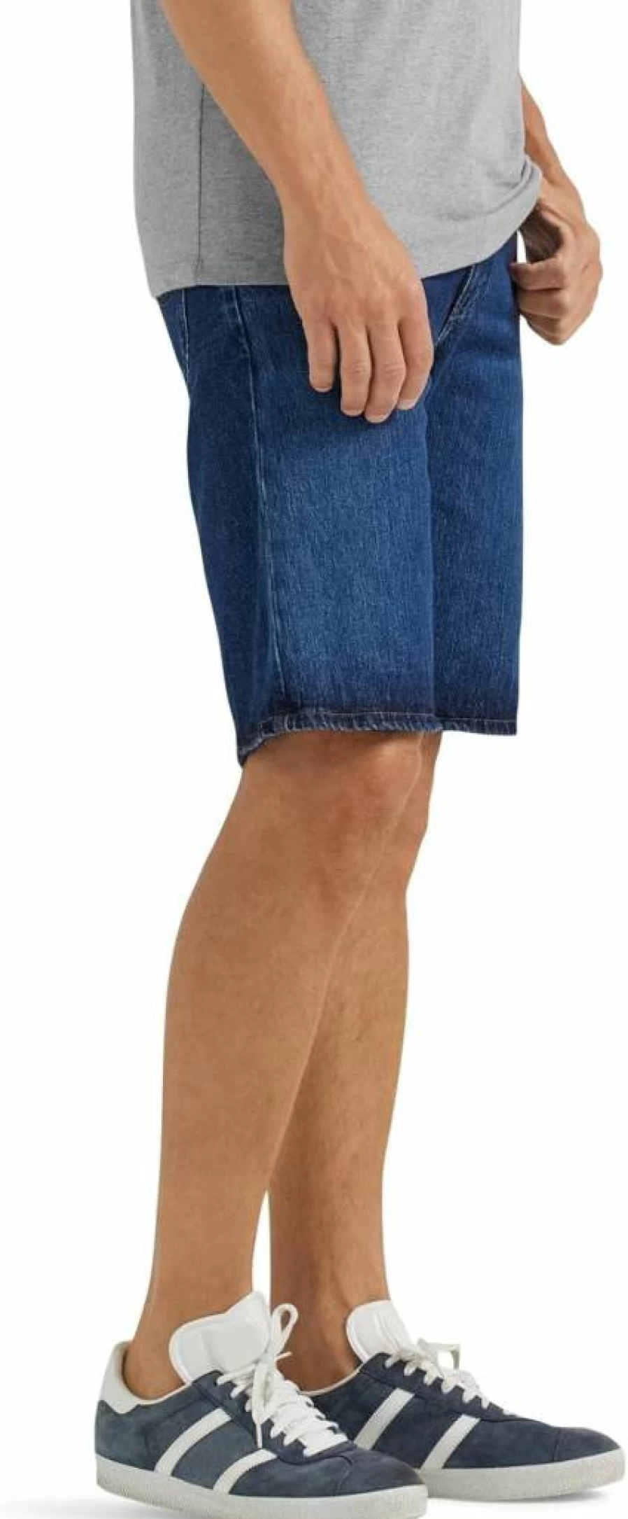 Lee Men's Relaxed Fit Denim Shorts - Classic 5-Pocket Casual Comfort