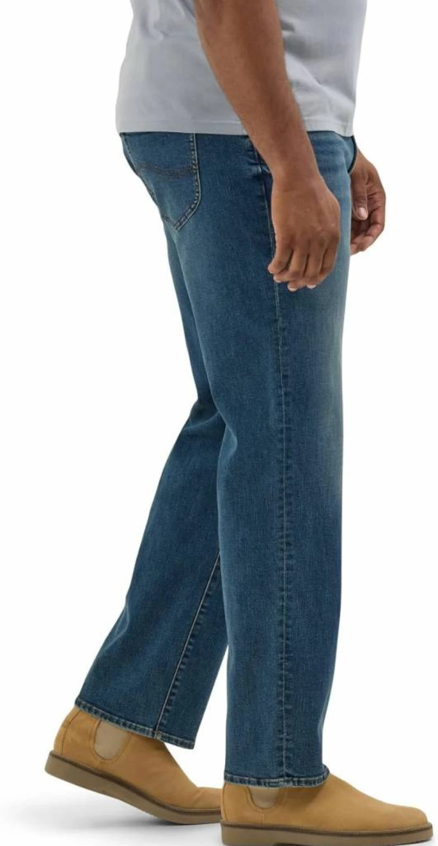Lee Men's Big & Tall Relaxed Straight Fit Extreme Motion Comfort Jeans