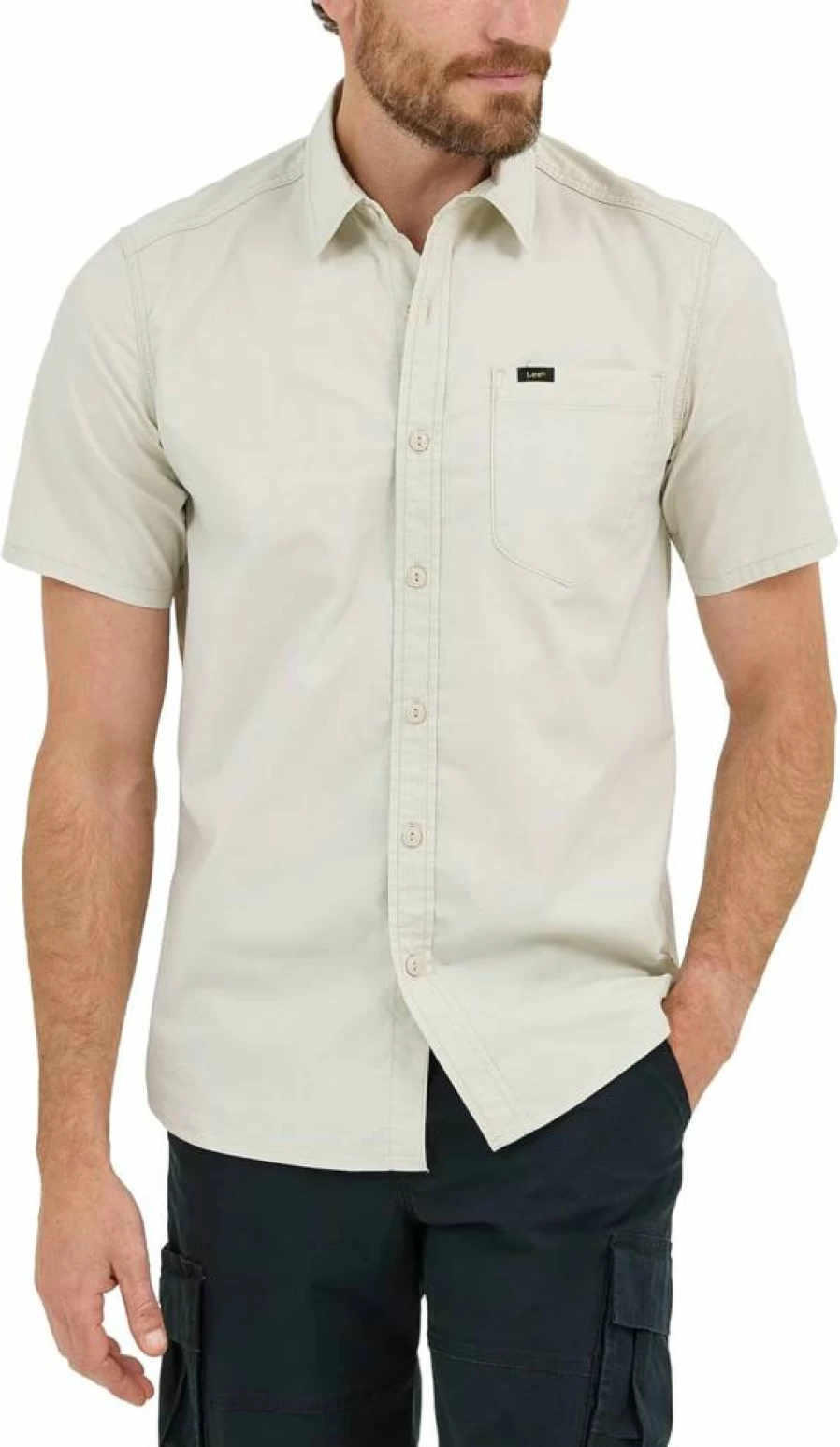 Lee Men's Performance Short Sleeve Shirt - Moisture-Wicking & Comfort Fit for Active Lifestyle