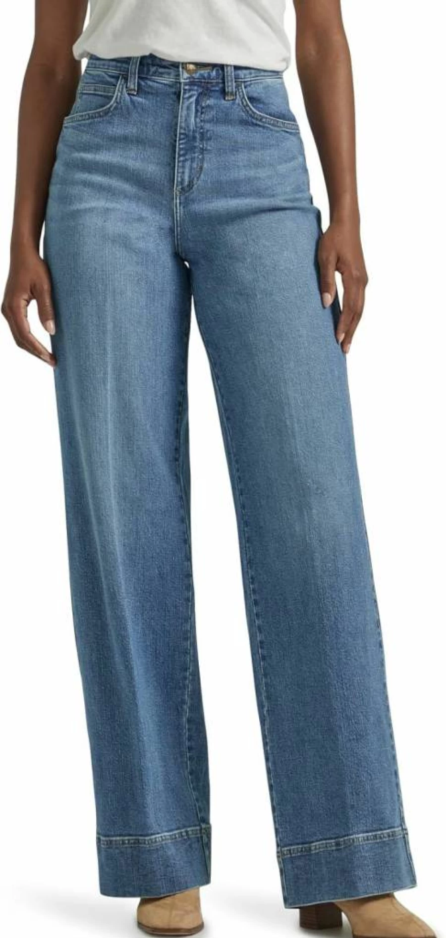 Lee Women's High Rise Bootcut Jeans - Legendary Fit Stretch Denim Pants