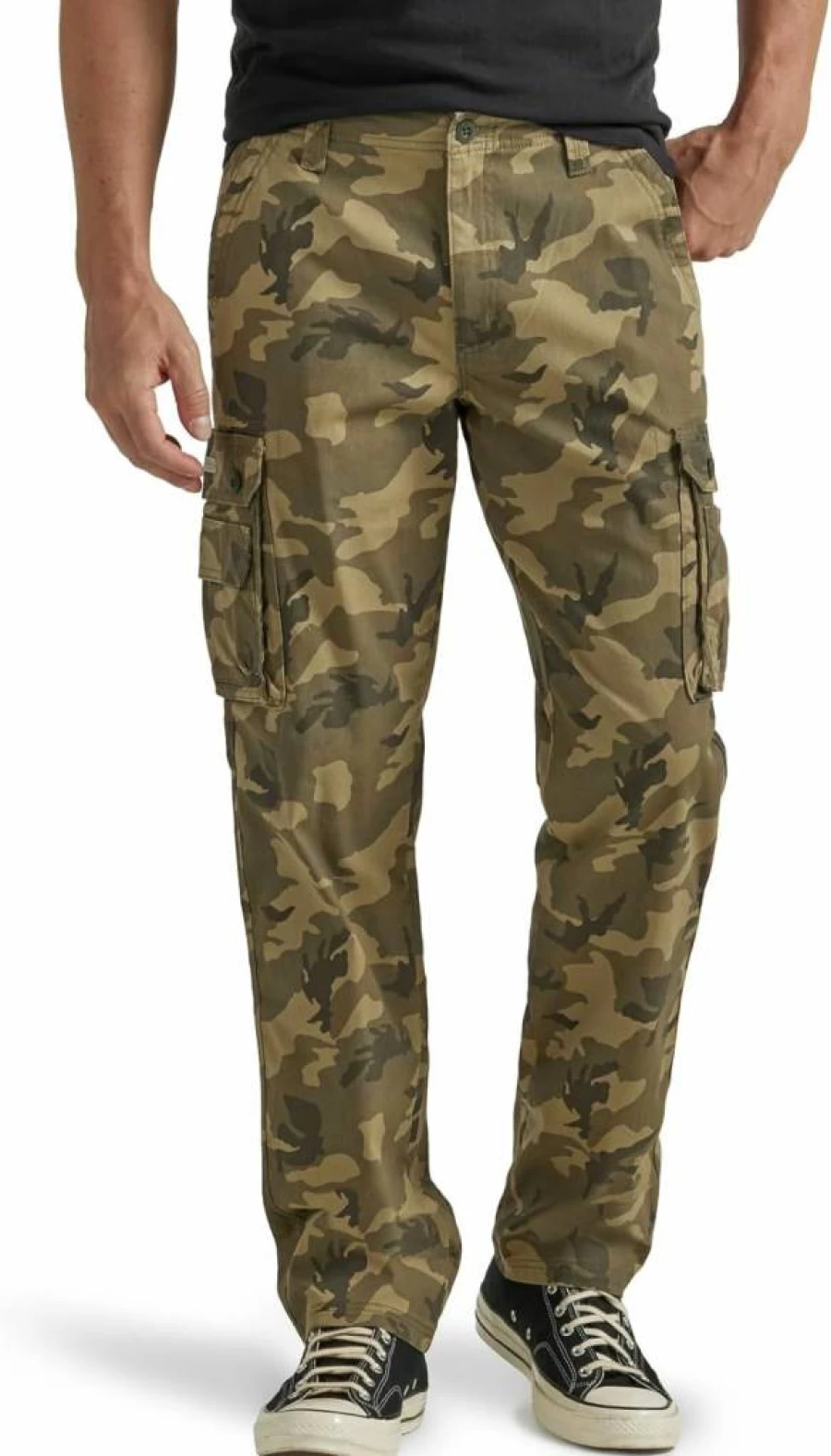 Lee Men's Relaxed Fit Cargo Pants - Comfortable Casual Work & Outdoor Trousers