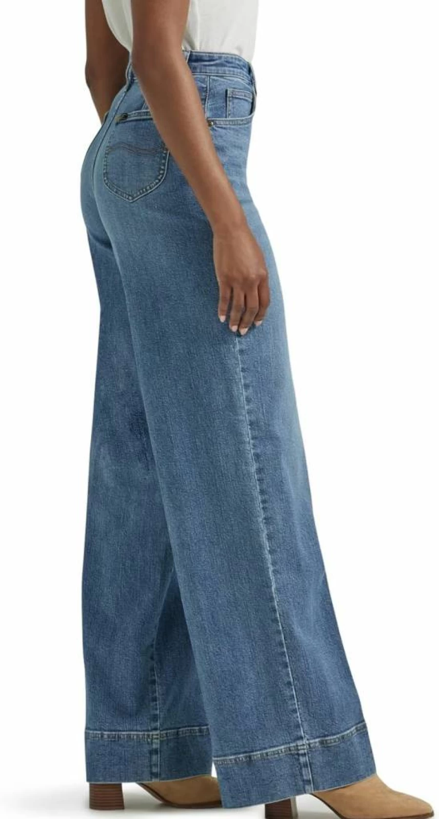 Lee Women's High Rise Bootcut Jeans - Legendary Fit Stretch Denim Pants