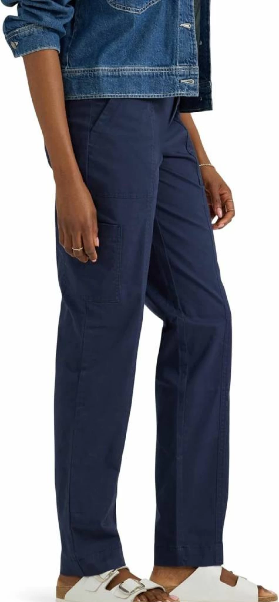 Lee Women's Flex-To-Go Utility Pant - Ultra Lux Comfort Stretch Pants for Everyday Wear