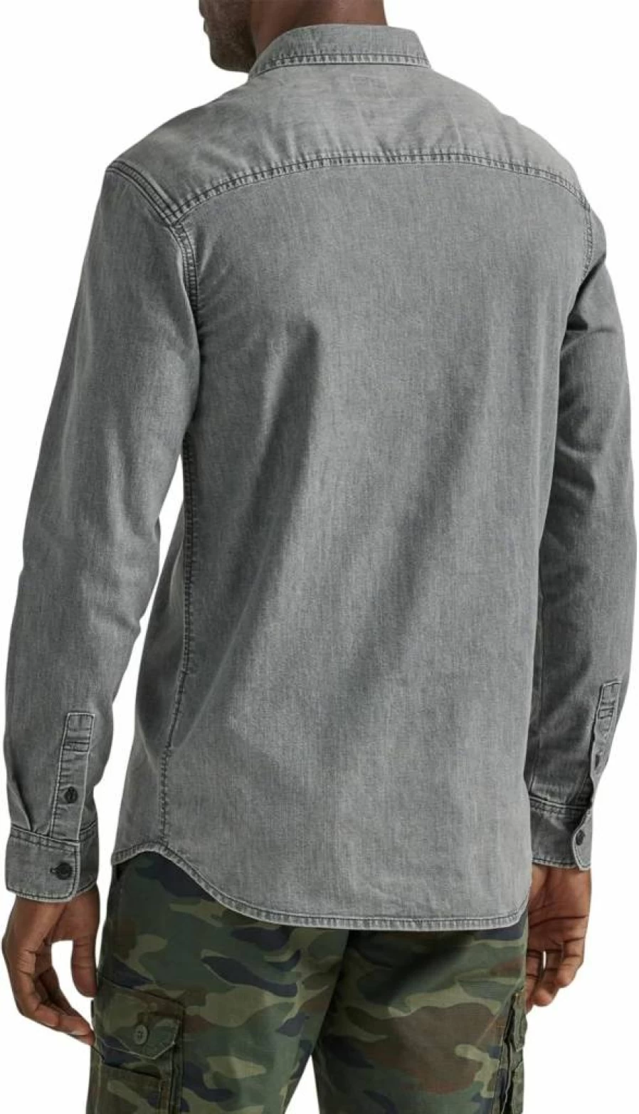 Lee Men's Classic Fit Long Sleeve Casual Shirt - Comfortable All-Purpose Top