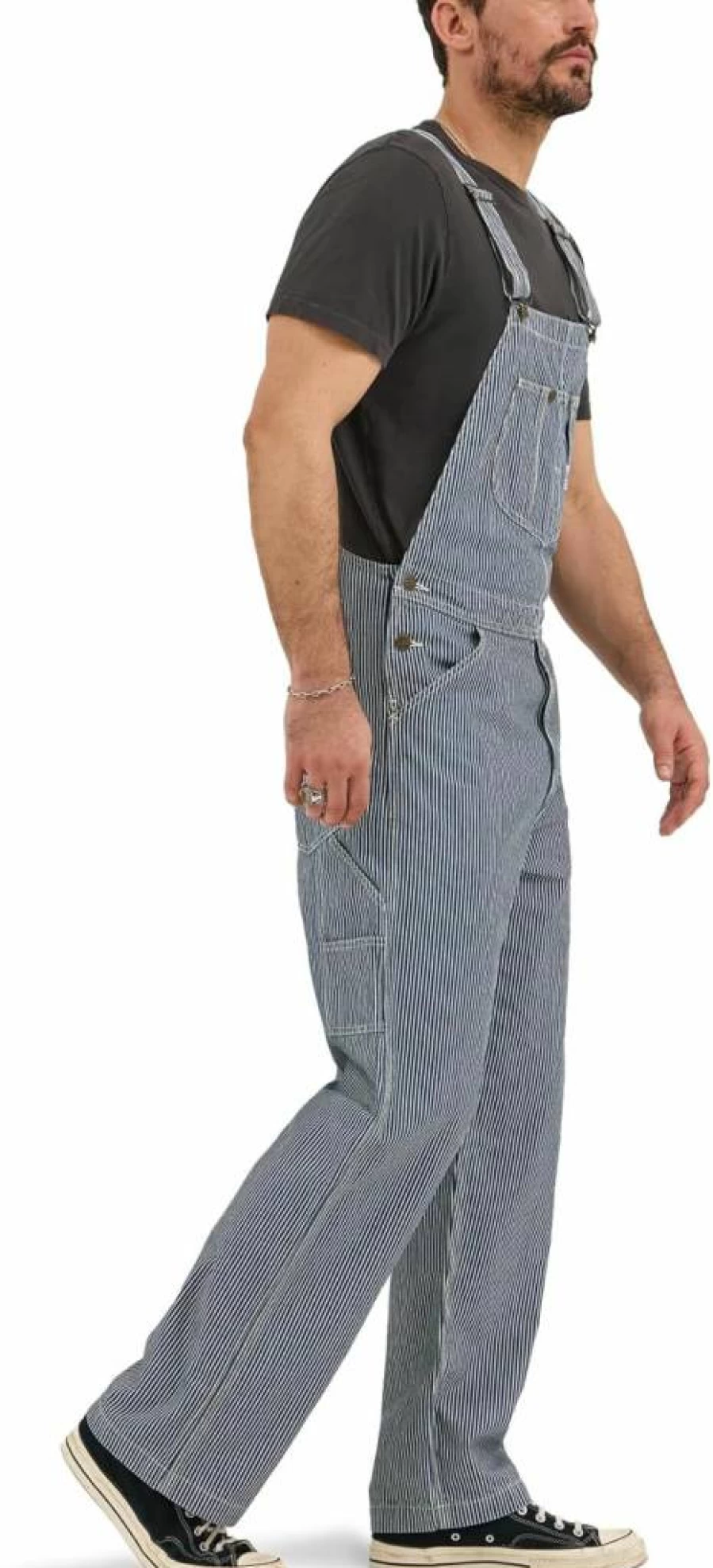 Lee Men's Durable Denim Bib Overalls - Heavy Duty Workwear & Comfort Fit