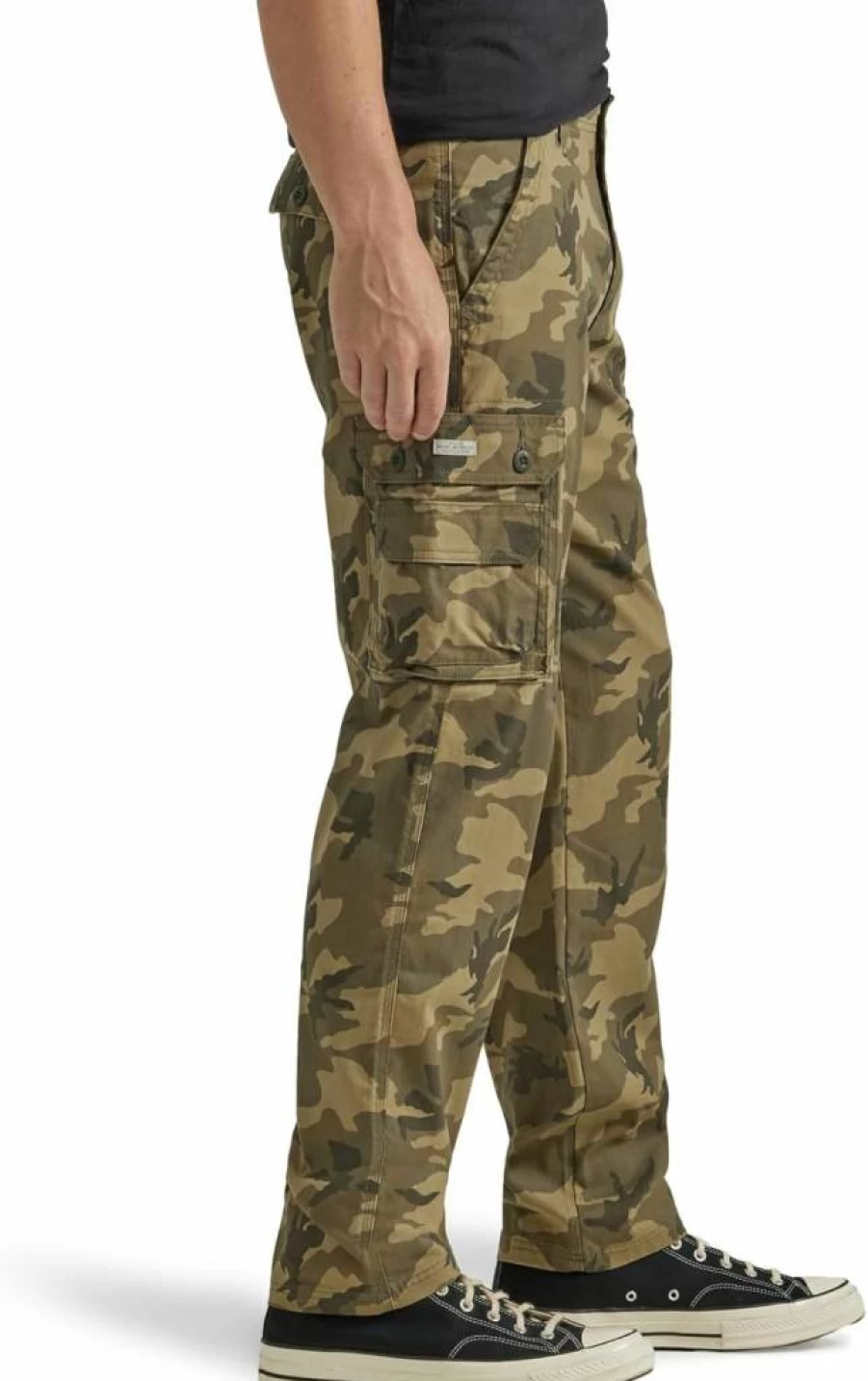 Lee Men's Wyoming Relaxed Fit Cargo Pants - Durable Work & Outdoor Tactical Trousers
