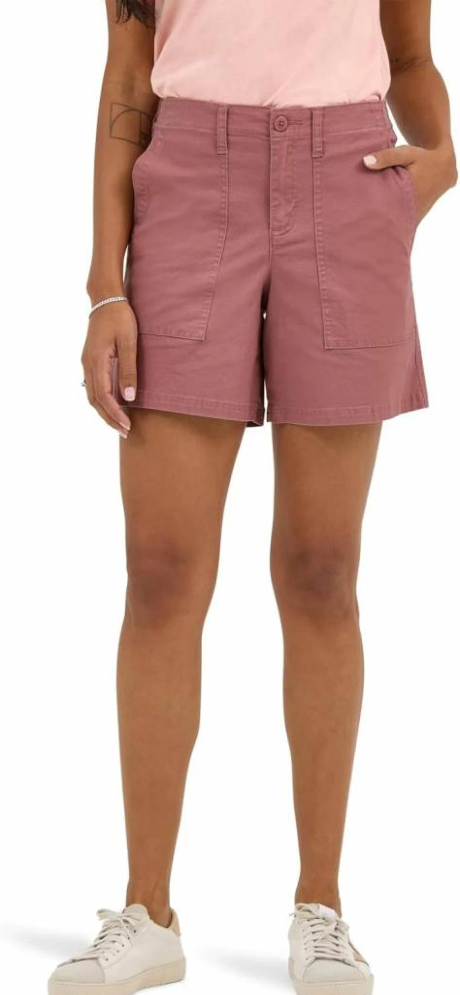 Lee Women's Legendary 5-Inch Utility Shorts - Classic Denim Casual Comfort
