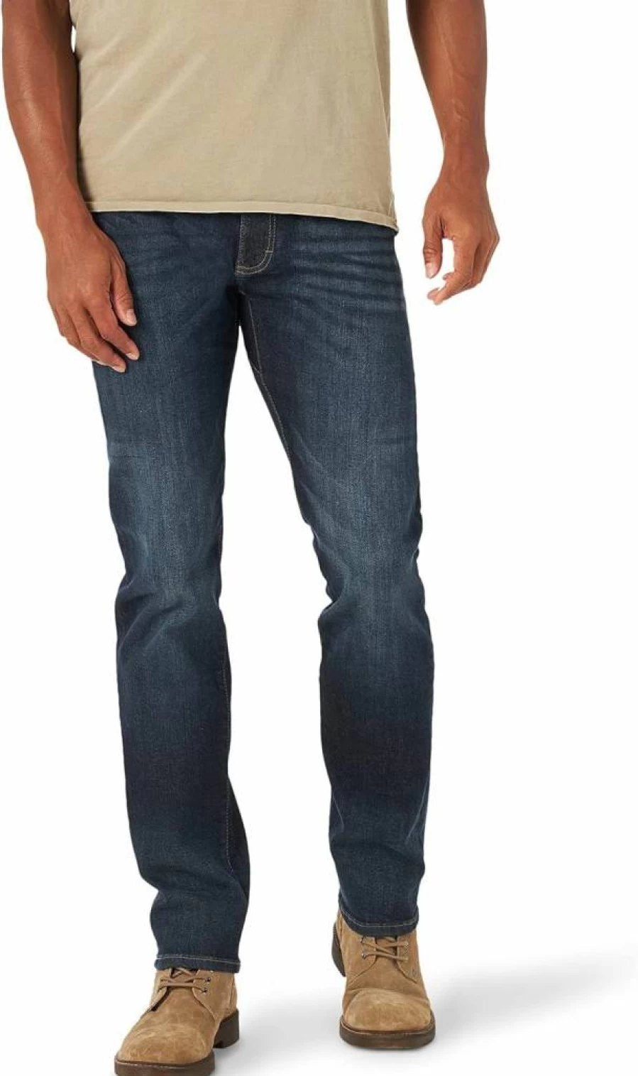 Lee Men's Extreme Motion Slim Straight Fit Stretch Denim Jeans for Comfort & Flexibility