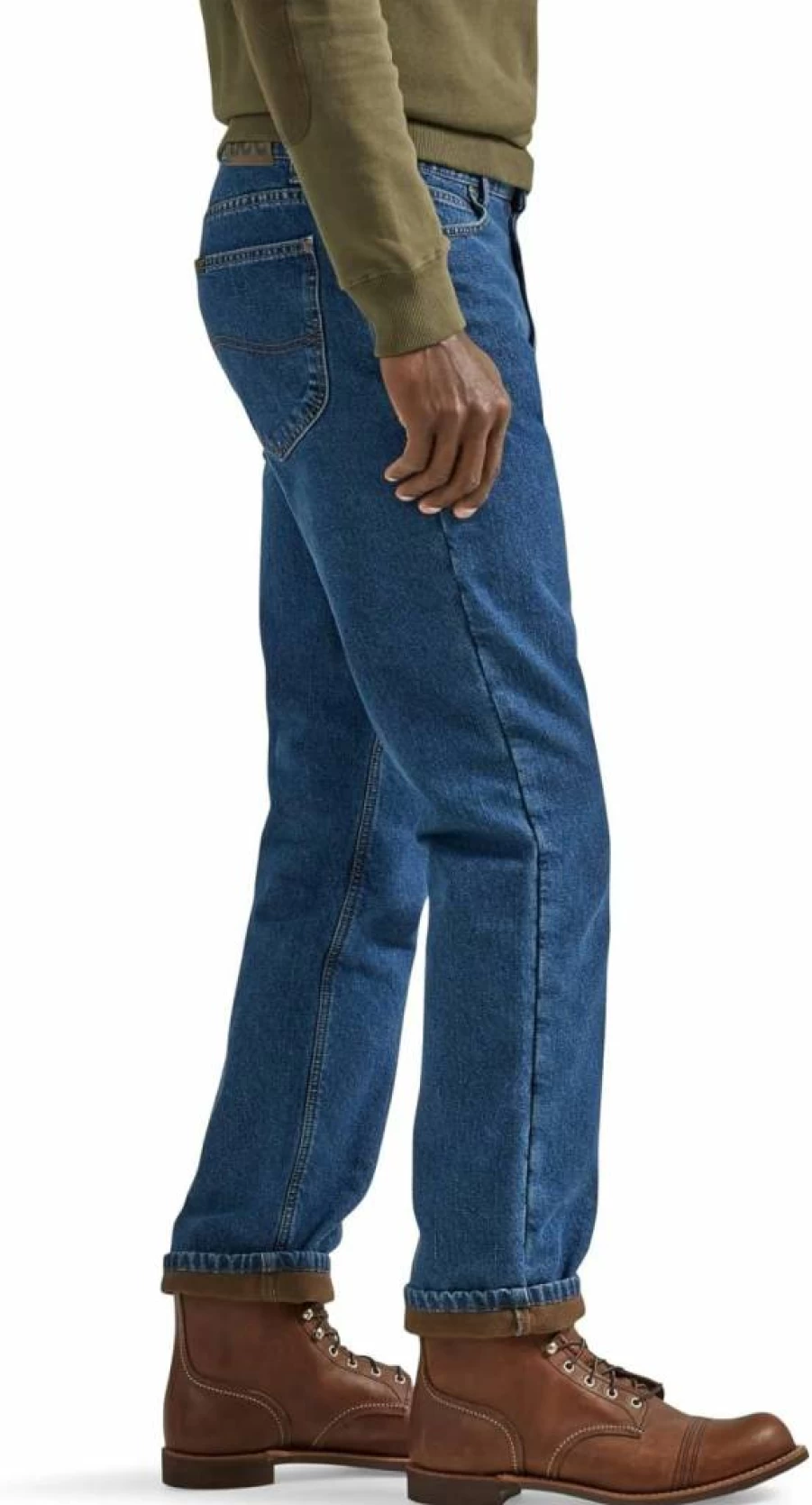 Lee Men's Relaxed Straight Fit Jeans - Classic Comfort Denim Pants for Casual Wear