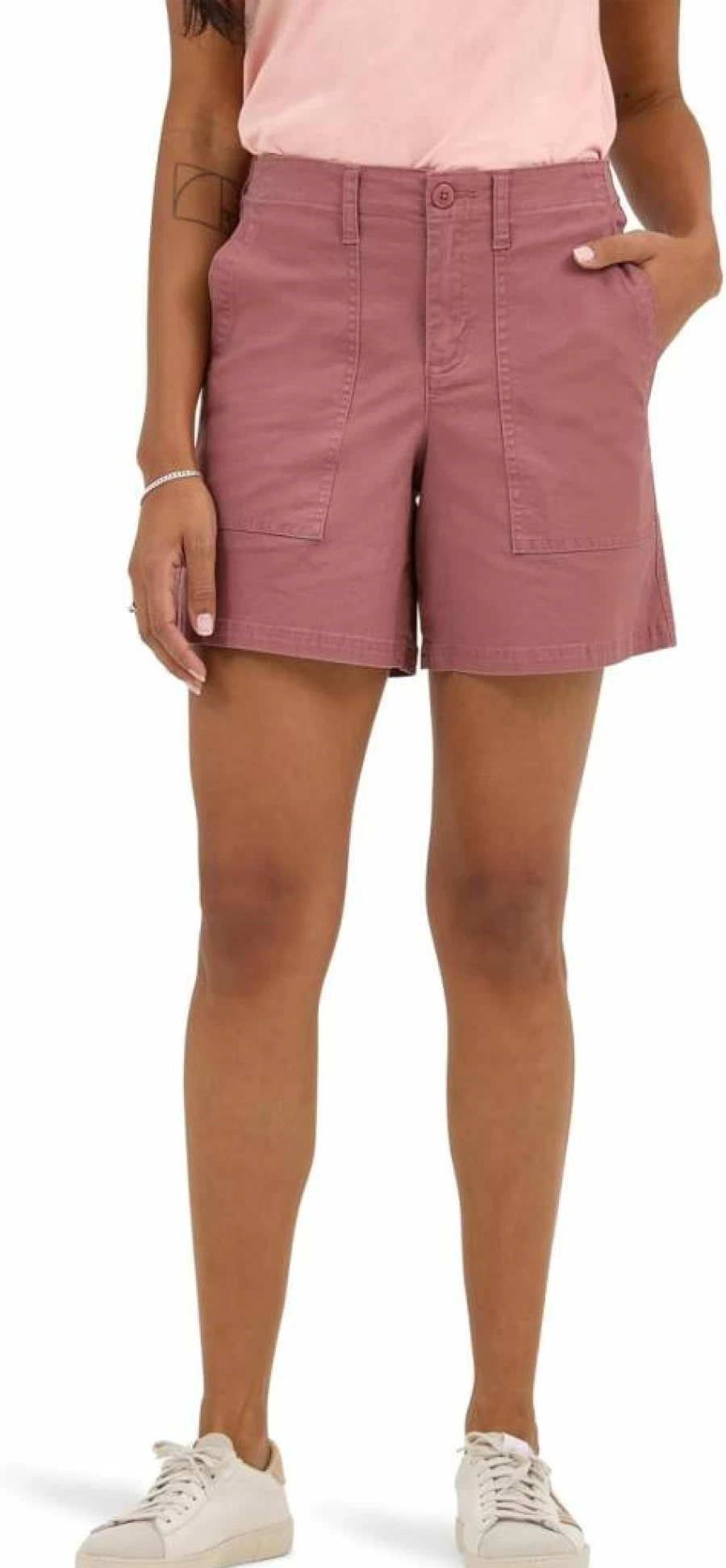 Lee Women's Legendary 5-Inch Utility Shorts - Classic Fit Denim Shorts for Women